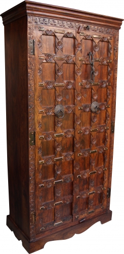 Closet, closet, solid wood, colonial style - Model 4 - 180x90x45 cm 