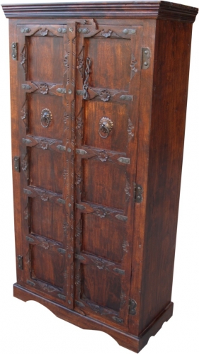 Closet, closet, solid wood, colonial style - Model 3 - 180x90x40 cm 