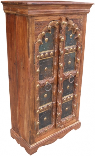 Closet, closet, solid wood, colonial style - Model 8 - 132x64x35 cm 