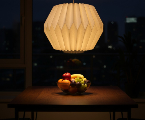 Origami Design Papier Lampenschirm - Modell Umbria 1 - 27x38x38 cm  �38 cm