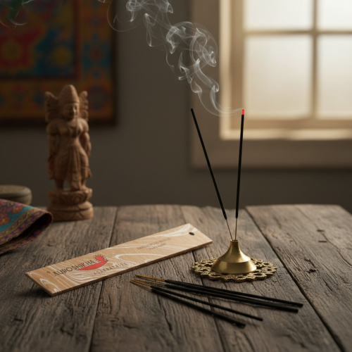 Auroshikha R�ucherst�bchen - Sandalwood Incense - 23x3,5x0,3 cm 