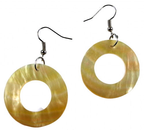 Shell earrings 21 - 3x3 cm