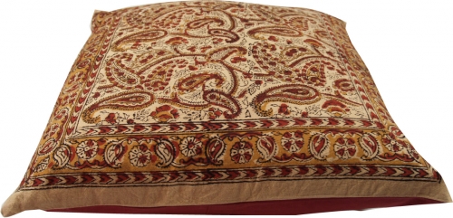 Kissenbezug Blockdruck, Dekokissen Bezug, Kissenh�lle Ethno, traditionelle Herstellung - Muster 33