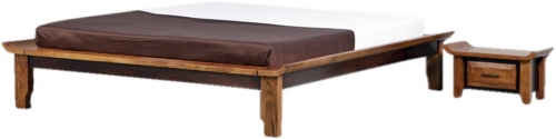 Double bed Orient R - 1295 - 38x198x218 cm 