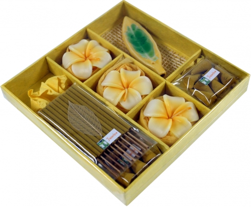 Incense fragrance set from Thailand `Jasmine - 3x17x17 cm 