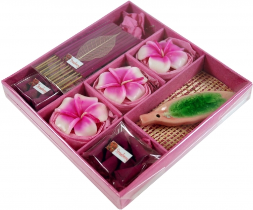 Incense fragrance set from Thailand `Strawberry - 3x17x17 cm 