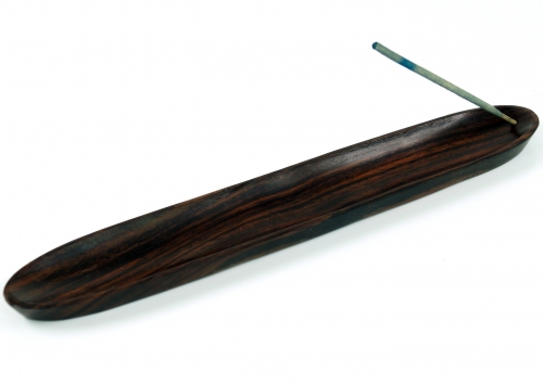Incense stick holder from Indonesia - dark - 1,5x30x5 cm 