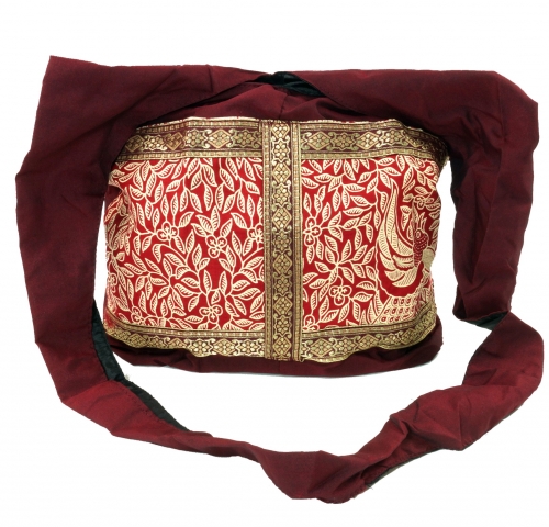 Sadhu bag, shoulder bag, hippie bag - wine red - 30x35x10 cm 