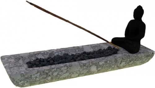 Sandstone incense holder - 24x7x3 cm 