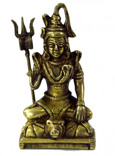 Shiva Talisman aus Indien - Motiv 6 - 10x7x3,5 cm 