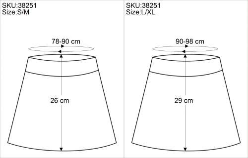Wickelrock, Cacheur, Sidebag, Minirock - petrol