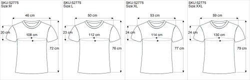 Mirror T-Shirt - Faces/gr�n