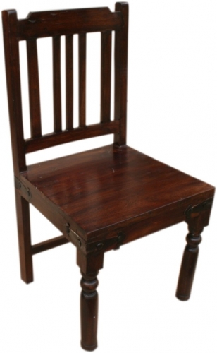 Stuhl im Kolonialstil R602 - Modell 3 - 95x47x45 cm 