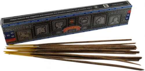 Incense sticks, Incense - Super Hit 15 g - 2x4x21 cm 
