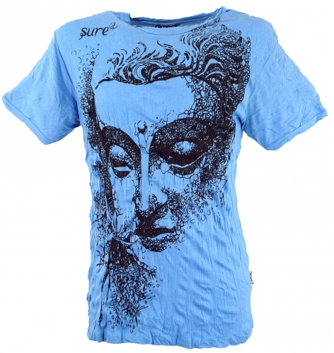 Sure men`s T-shirt Buddha - light blue