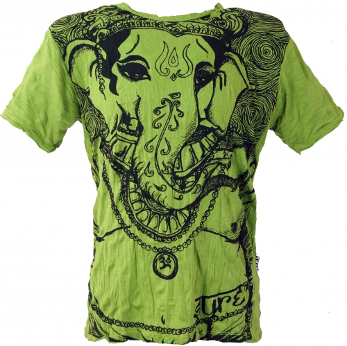 Sure Herren T-Shirt Ganesh - lemon