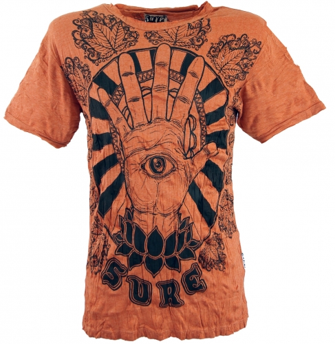 Sure men`s T-shirt Magic Eye - rust orange