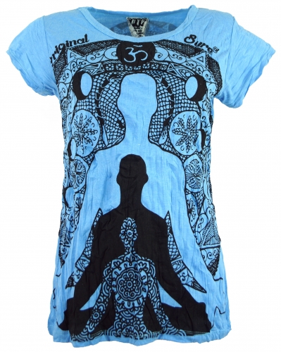Sure T-Shirt Meditation Buddha - hellblau