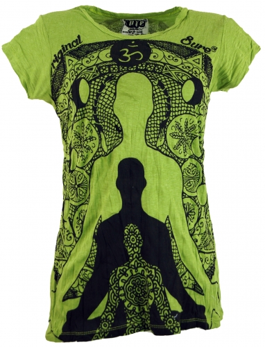 Sure T-shirt Meditation Buddha - lemon