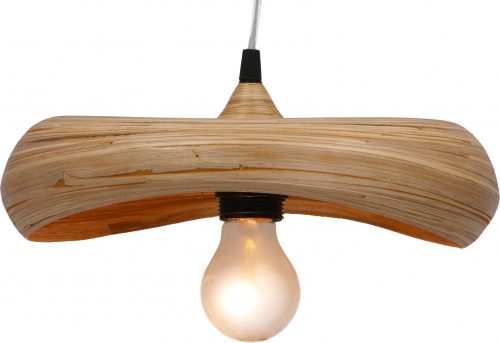Design ceiling lamp/ceiling light, handmade in Bali from bamboo - model Bambusa 1 - 10x30x30 cm  30 cm