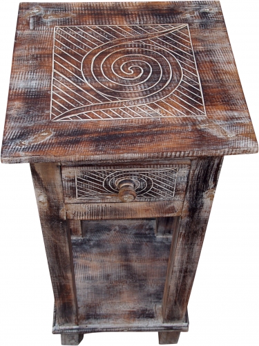 Telephone table, hall table - spiral - 80x35x35 cm 