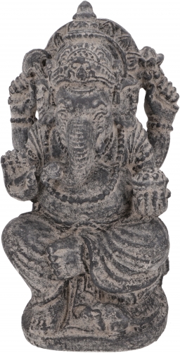 Massive Ganesha made of stone - 34x15x13 cm 