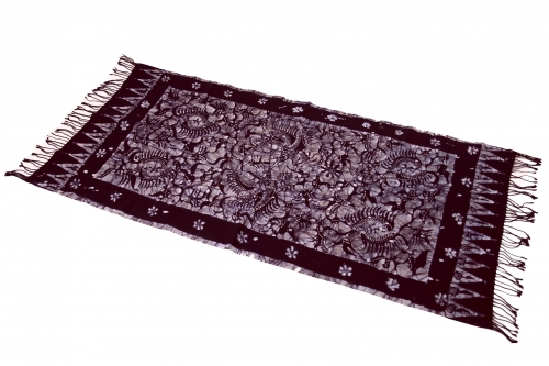 Batik table runner, wall hanging from Indonesia - 120 x 53 Design 2 - 53x120x0,3 cm 