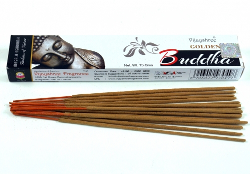 Vijayshree incense sticks - Golden Buddha - 2x5x25 cm 