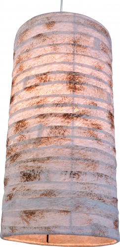 II. Wahl Deckenlampe / Deckenleuchte Esmeralda, in Bali handgemacht aus Naturmaterial, Kokosfaser - 50x25x25 cm 
