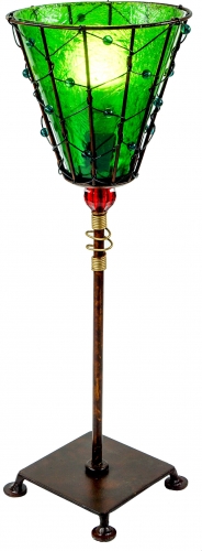 Kokopelli table lamp - Kasa green - 44x15x15 cm  15 cm
