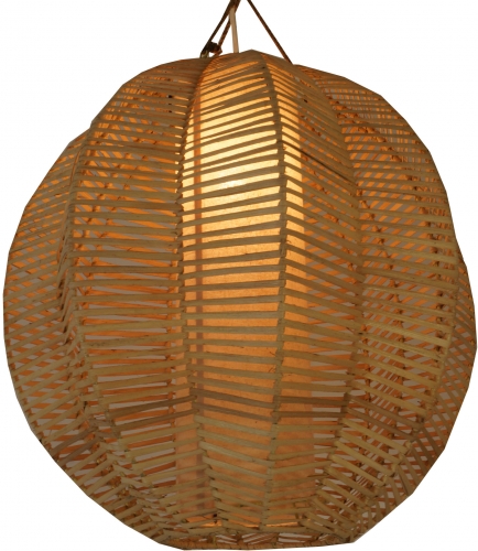 Deckenlampe / Deckenleuchte, in Bali handgemacht aus Naturmaterial, Bambus - Modell Conrado - 50x50x50 cm  50 cm