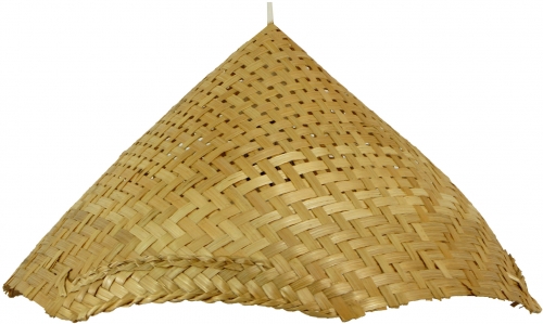 Deckenlampe / Deckenleuchte, in Bali handgemacht aus Naturmaterial, Bambus - Modell Rice Field - 20x41x38 cm 