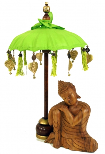 Ceremony umbrella, Asian decorative umbrella - small/lemon - 68x40x40 cm 
