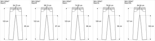 Size - Yoga-Hose mit Minirock in Bio-Qualität - dattelbraun