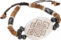 Tibet Bracelet, Buddhist Bracelet, Ethno Tribal Jewelry - Model 6