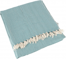 Hamam towel, sauna towel, beach towel - turquoise