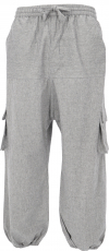 Goa pants, men`s yoga pants, comfortable casual pants - gray