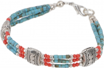Tibet jewelry bead bracelet, ethnic bracelet - model 7