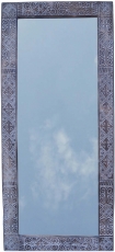 Handgearbeiteteter Spiegel - Antikweiß Ethno 180*80 cm