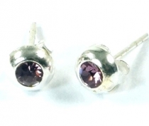 Stud Earrings Zirconia, small classic stud earrings in the colour..