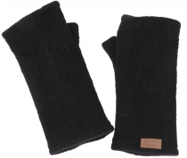 Hand knitted wrist warmers, hand warmers, wrist warmers from Nepa..