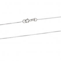 Fine silver chain, filigree chain in different lengths - model 12