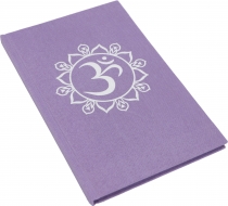 Notizbuch, Tagebuch - OM violett