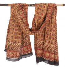 thin cloth, sarong, wall hanging, sarong dress - red combination ..