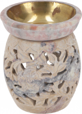 Indian fragrance lamp, essential oil diffuser, tea light holder f..