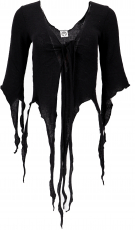 Short Pixi cardigan - black