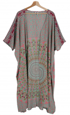 Leichter Sommer Kimono, Umhang, Strandkleid mit Mandala Muster - ..