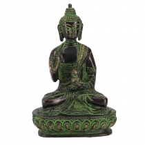 Brass Buddha statue Amoghasiddhi Buddha 14 cm - model 13