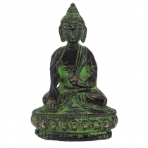 Brass Buddha statue Akshobaya Buddha 8 cm - model 11