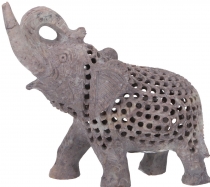  Speckstein Elefant aus Indien